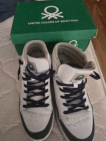 United Colors of Benetton idman ayaqqabısı - Ölçü: 39 - Rəng: ağ əsas