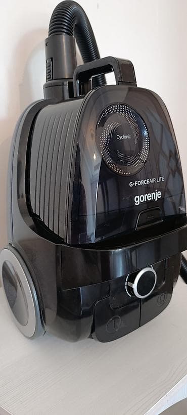 tost makinası: Gorenje G-Force Air Lite tozsoran - Siklonik texnologiya: Tozu və — 1