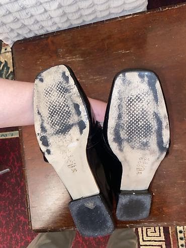 makasin ayaqqabi: Ölçü: 38, rəng - Qara, İşlənmiş — 3