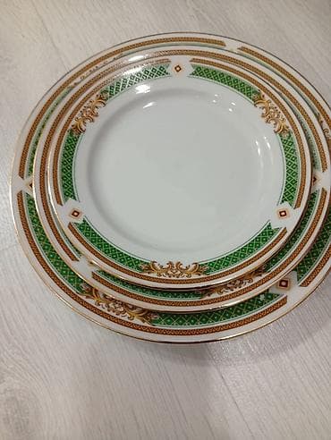 ag ciceyim: Nahar dəsti, rəng - Ağ, Farfor — 2