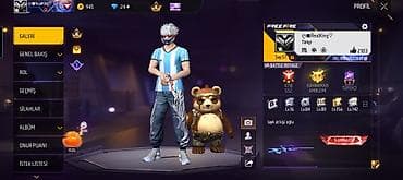 dini əşyalar: Məhsul: Garena Free Fire oyun hesabı Xüsusiyyətlər: - Səviyyə: 57 - — 3
