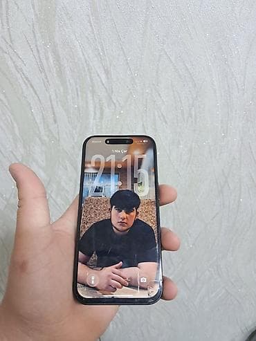 islenmis soyuducu satilir: IPhone 15 Pro, 128 GB, Blue Titanium, Face ID — 2