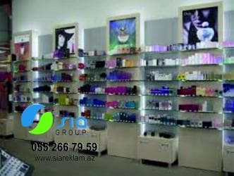 aptek mebeli: Vitrin mebel polkalar — 8