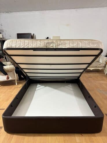 Mətbəx mebeli: İkinəfərlik çarpayı, Bazalı, Matras ilə — 2