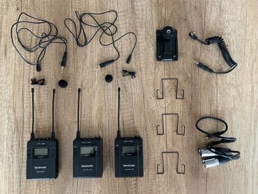 Флейты: Saramonic UwMic9 kit 2 - iki nəfərlik simsiz profesional mikrofon — 5