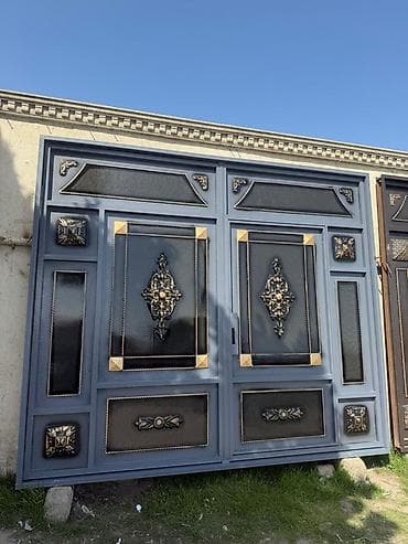 darvaza motoru: Yeni Dəmir Həyət darvazası, Yana açılan, 3 m, Mexaniki, Qapı ilə, rəng - Qəhvəyi, Kredit var, Ödənişli quraşdırma, Rayonlara çatdırılma, Ünvandan götürmə, Ödənişli çatdırılma — 3