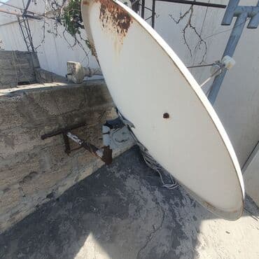 Peyk antenn dəsti - Dairəvi metal peyk qabları (3 ədəd). Çapı təxmini