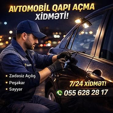 Avtomobil qapılarının açılması xidməti - Zədəsiz açılış: Xüsusi