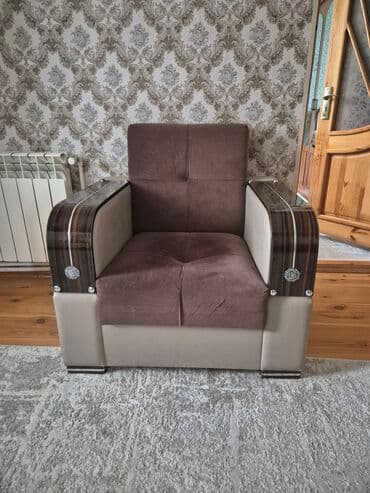 кресло для компьютера баку: Б/у, Кресло, Ткань, Нет кредита, Нет доставки — 3