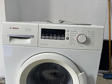 bosch elektrik mallari: Paltaryuyan maşın Bosch, 6 kq, İşlənmiş, Avtomat, Qurutmasız, Kredit yoxdur, Ödənişli çatdırılma — 5