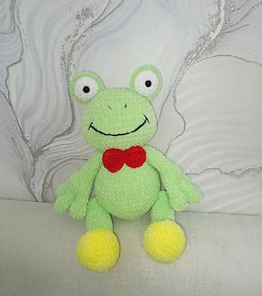 Yumşaq oyuncaqlar: Məhsul: Əl işı amigurumi yumşaq oyuncaqlar Təsvir: - Sevimli — 6
