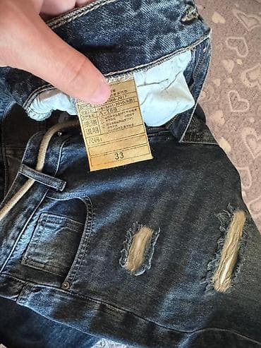 giyimler: Yamağlı baggy cins şalvar,Narbakudan alınıb 40 azne cemi 2 defe — 6