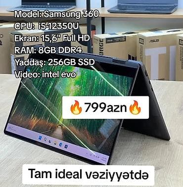 İşlənmiş Samsung, 15.6 ", Intel Core i5, 256 GB