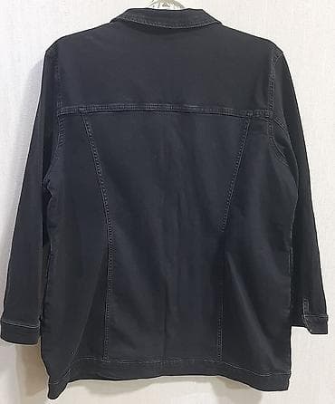 c92 max: LCW Modest denim köynək-gödəkçə - Rəng: tünd mavi (indigo) - Bədən — 3