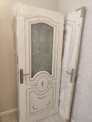 Klassik üslubda otaq qapısı dəsti - Material: MDF üzərində boyalı lalafo.az -da Klassik üslubda otaq qapısı dəsti - Material: MDF üzərində boyalı