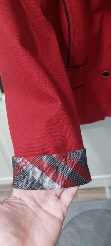 детский костюм красная шапочка: S/m (36-38) ölçülü pencək.Ətəklə və ya şalvarla kombin edə — 3