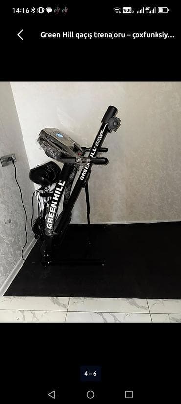 qaci: Green Hill qaçış trenajoru – teze salafandi səs etirmiyen xalcada — 1
