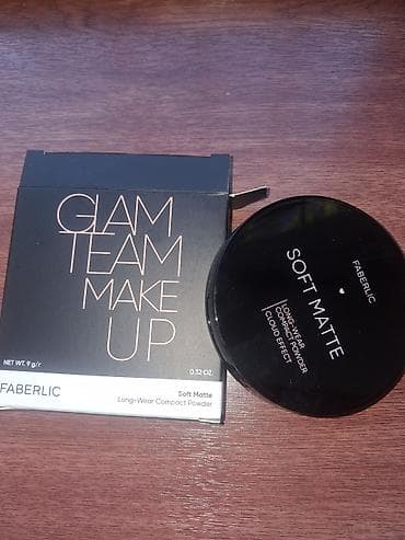 gun eynəyi: Faberlic Glam Team Make Up – Soft Matte Long-Wear Compact Powder - — 1