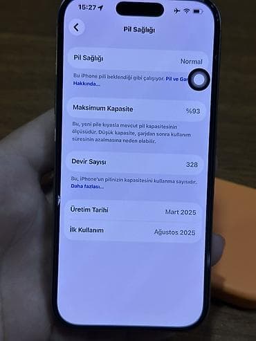 watt pro: IPhone 16 Pro, 128 GB, Qızılı — 8