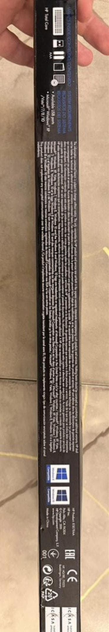 klaviatura notebook: HP Wireless Keyboard K2500 Yenidir İstifade olunmayıb. - Simsiz — 2