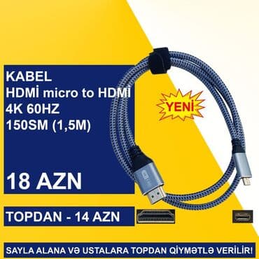 Polo köynəklər: HDMİ Kabellər SAYLA ALANA VƏ USTALARA TOPDAN QİYMƏTLƏ VERİLİR! ⭐Type-C — 6
