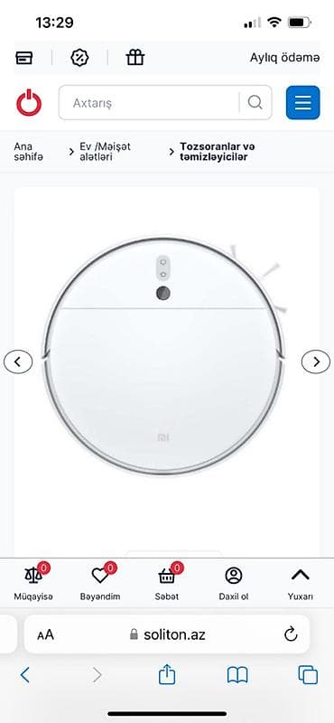 mi pro: Xiaomi Mi Robot Vacuum – ağıllı robot tozsoran - Dairəvi, kompakt — 2