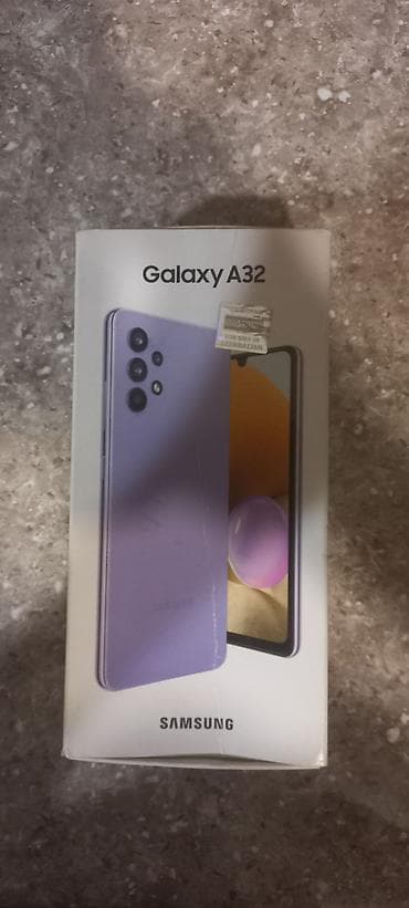 mi 17 pro max: Samsung Galaxy A32, 64 GB, rəng - Göy, Barmaq izi — 4