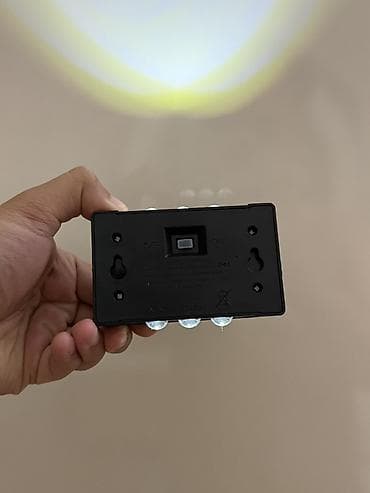 plasmas panel: Günəş enerjili LED divar lampası - İki tərəfli işıqlandırma: Üst və — 3