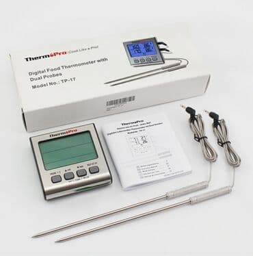 elektron qızdırma ölçən: Qida termometri. Model: ThermoPro TP-17 ● Ət Termometri təcrübəli və — 5