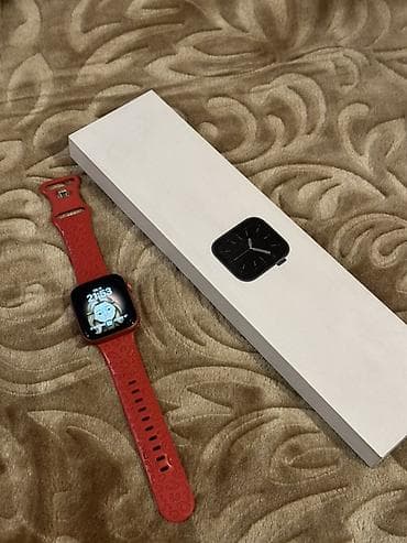 gence tap az telefon: Smart saat, Apple, Suya davamlı, rəng - Qırmızı — 1