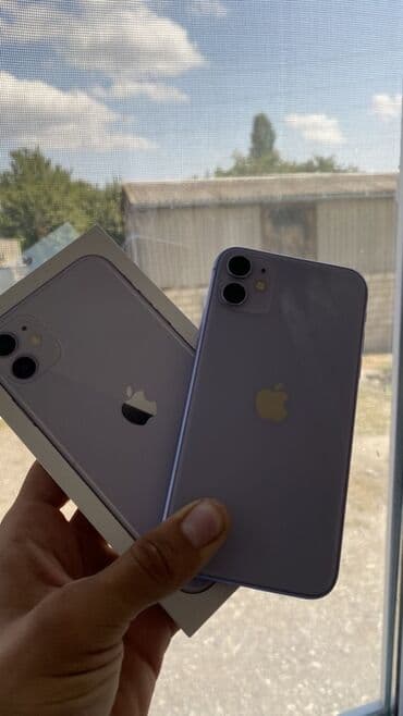 телефон айфон: IPhone 11, 64 ГБ, Deep Purple — 1