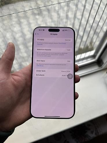 iphone 11 2 cı el qiymeti: IPhone 16 Pro Max, 512 GB, Desert Titanium, Face ID — 2