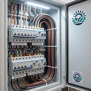 Elektrik paylama lövhəsi – tam yığılmış və etiketlənmiş - Giriş — 1