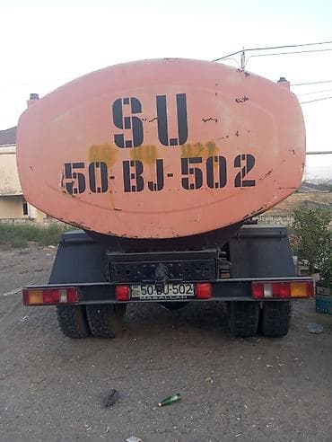 santex: Su daşıma xidməti – sisternli maşın - Böyük həcmli su çəni olan yük — 2