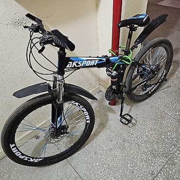 велик galaxy: AKSPORT qatlanan dağ velosipedi - Çərçivə: qatlanan, alüminium — 4