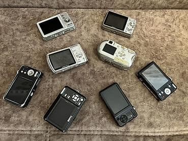 samsung a54: Kompakt rəqəmsal fotoaparatlar dəsti Brendlər və modellər (şəkillərdə — 2