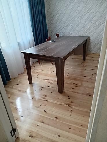 Masalar: Qonaq otağı üçün, Açılmayan, Dördbucaq masa, 4 stul — 1