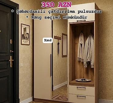 dolab dehliz: Dəhliz üçün funksional dolab-komplekt Qiymət: 350 AZN Xüsusiyyətlər — 1