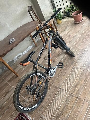wolf bicycle: Velosiped – WOLF brendi, dağ/şəhər tipli - Güclü alüminiumdan — 4