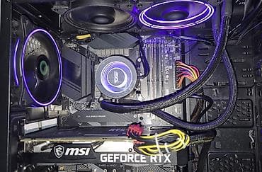 kampyuterlər: Masaüstü PC PC xüsusiyyətləri Ana plata: MSI Z490 A PRO Videokart — 7