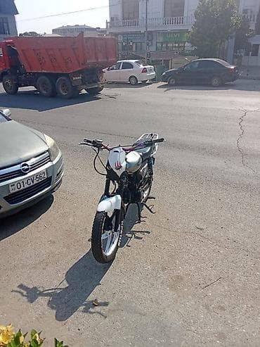14 luk diskler: Məhsul: Küçə/şəhər üçün yüngül motosiklet Xüsusiyyətlər: - Benzin — 2