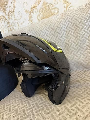 lifan moto: CROWN Racing moto dəbilqə – modular (çənə hissəsi qalxan) model — 2