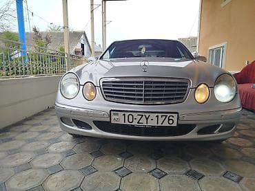 qaz 24 masin: Mercedes-Benz E-Class Sedan (W211) – gümüşü rəng Texniki — 4