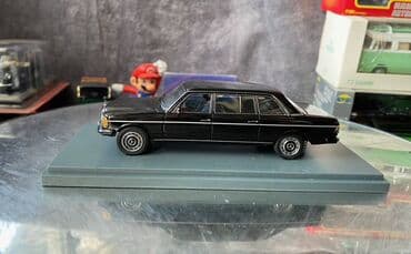 metbex tavan modelleri: Коллекционная модель Mercedes-Benz 240D V123 limousine black 1978 NEO — 14