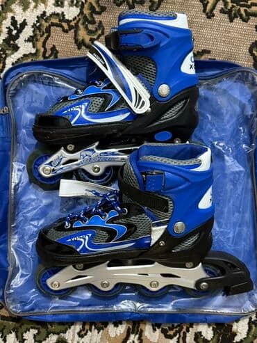 детские ролики 31 34 размера: “XQSH” Çöldə 1 dəfə sürüldü sonra sürülmüyüb. Üstündə şurupların açmaq — 1