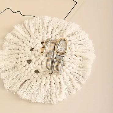 saat qadin: Gözqamaşdıran "İlan" Modeli: Həm Qolbaq, Həm Saat!🔥 — 5