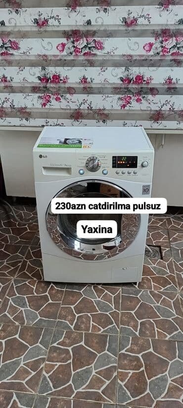 Paltaryuyan maşın LG, 6 kq, Avtomat, Qurutmasız, Kredit yoxdur lalafo.az -da Paltaryuyan maşın LG, 6 kq, Avtomat, Qurutmasız, Kredit yoxdur