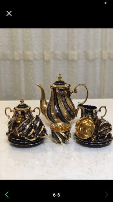 madonna serviz: Çay dəsti, rəng - Göy — 6