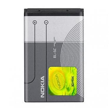 nokia сапфир: Nokia BL-5C akkumulyator - Tip: Li-ion, yenidən doldurulan - Tutum — 1