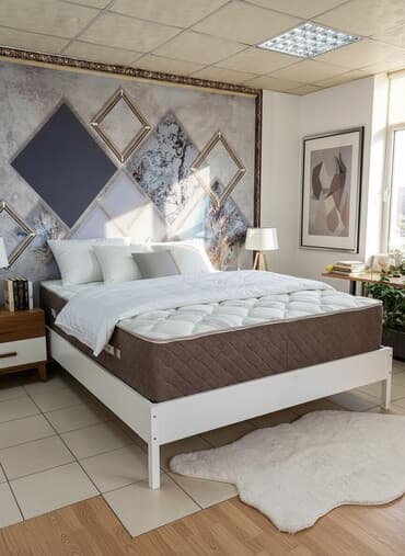 диван кровать с ортопедическим матрасом: İstənilən ölçü sifarişlə hazırlanır 35 sm hündürlüklü super premium — 1